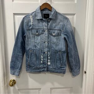 Rails Women’s Knox Medium Vintage Distressed Denim Jacket Size XS NWOT Casual